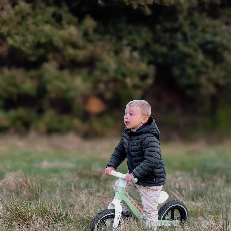 Chanty Go Grøn Løbecykel | Med Integreret Lys