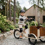 CHANTY Børnehjelm + Beskyttelsessæt – Sort