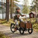 CHANTY Børnehjelm + Beskyttelsessæt – Sand Beige